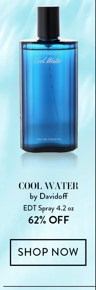 Cool Water by Davidoff. EDT Spray 4.2 oz. 62% Off. Shop Now