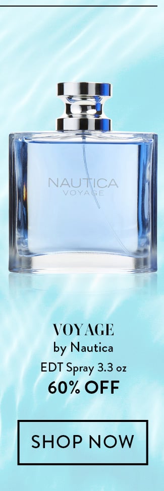 Voyage by Nautica. EDT Spray 3.3 oz. 60% Off. Shop Now