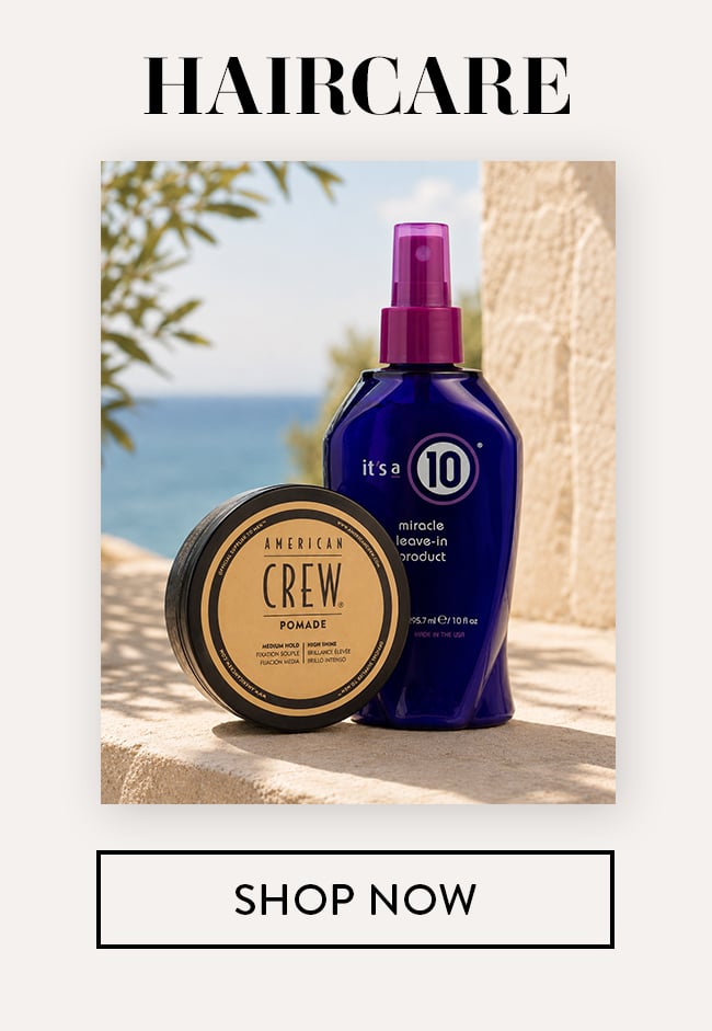 Haircare. Shop Now
