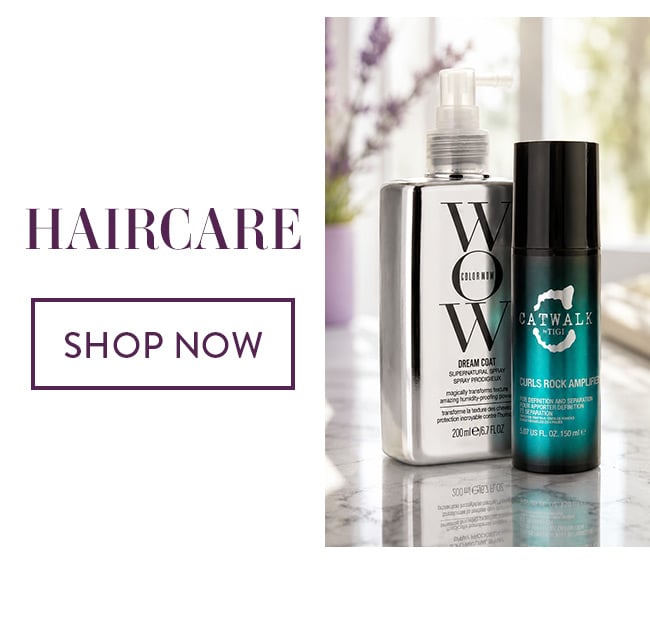 Haircare. Shop Now