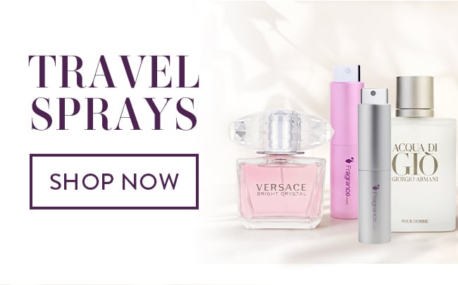 Travel Sprays. Shop Now