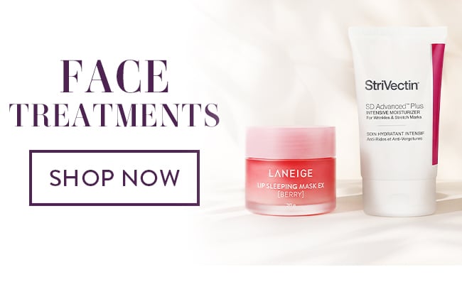 Face Treatments. Shop Now