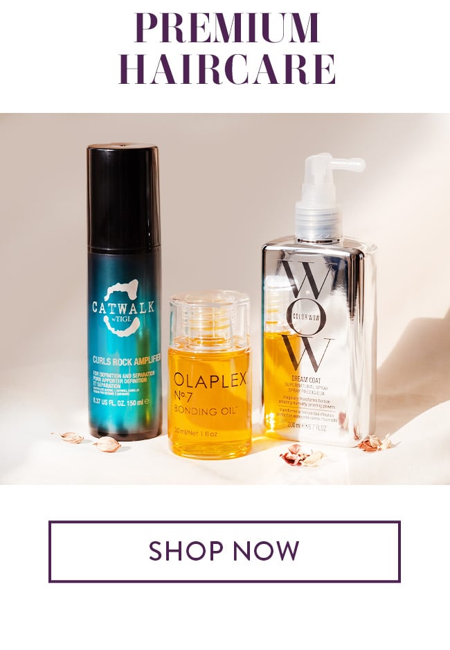 Premium Haircare. Shop Now