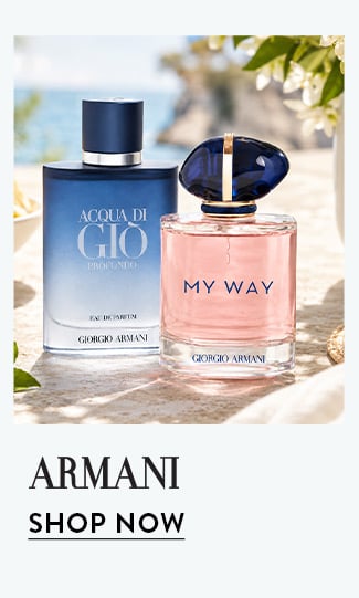 Armani. Shop Now