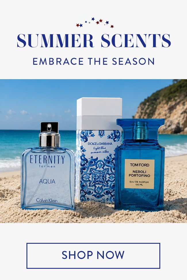 Summer Scents - Embrace the Season. Shop Now