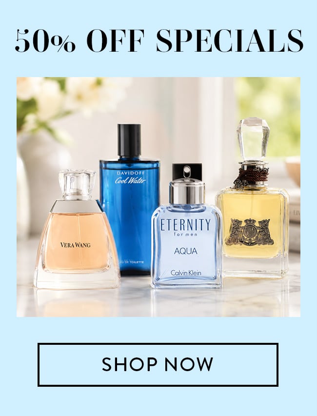 50% Off Specials. Shop Now.