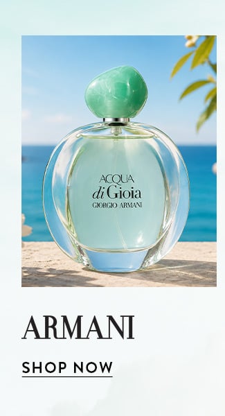 Armani. Shop Now