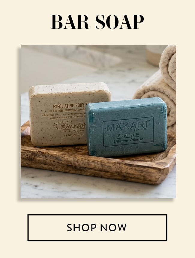 Bar Soap. Shop Now