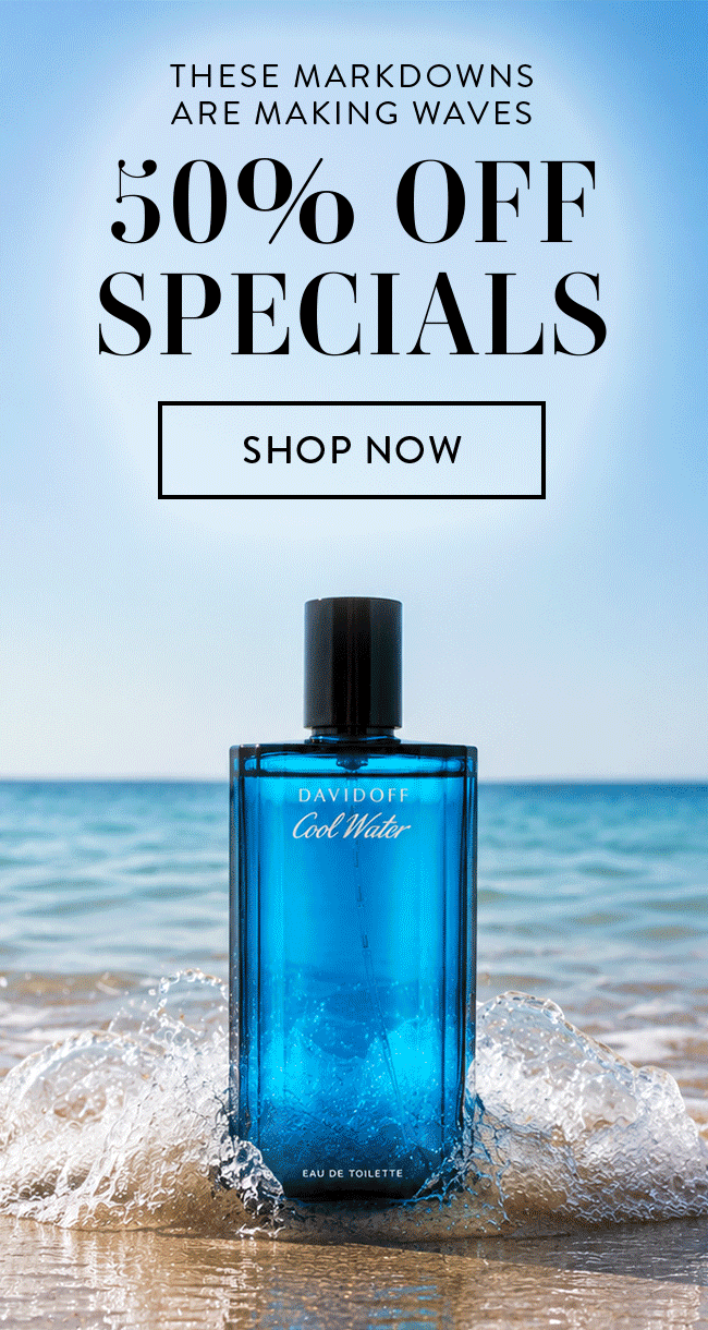 These Markdowns Are Making Waves. 50% Off Specials. Shop Now.