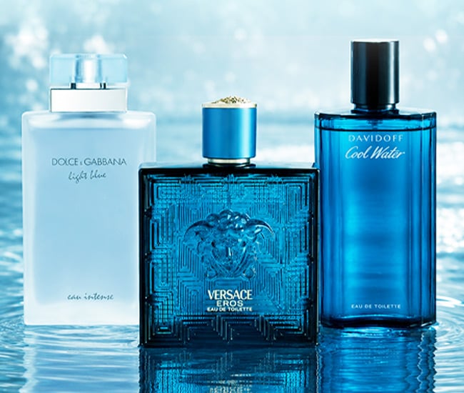 collage of fragrances
