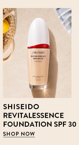 Shiseido Revitalessence Foundation SPF 30. Shop Now