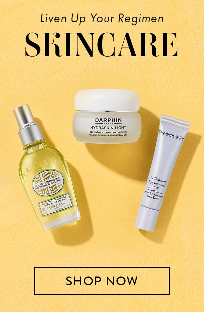 Liven Up Your Regimen Skincare. Shop Now