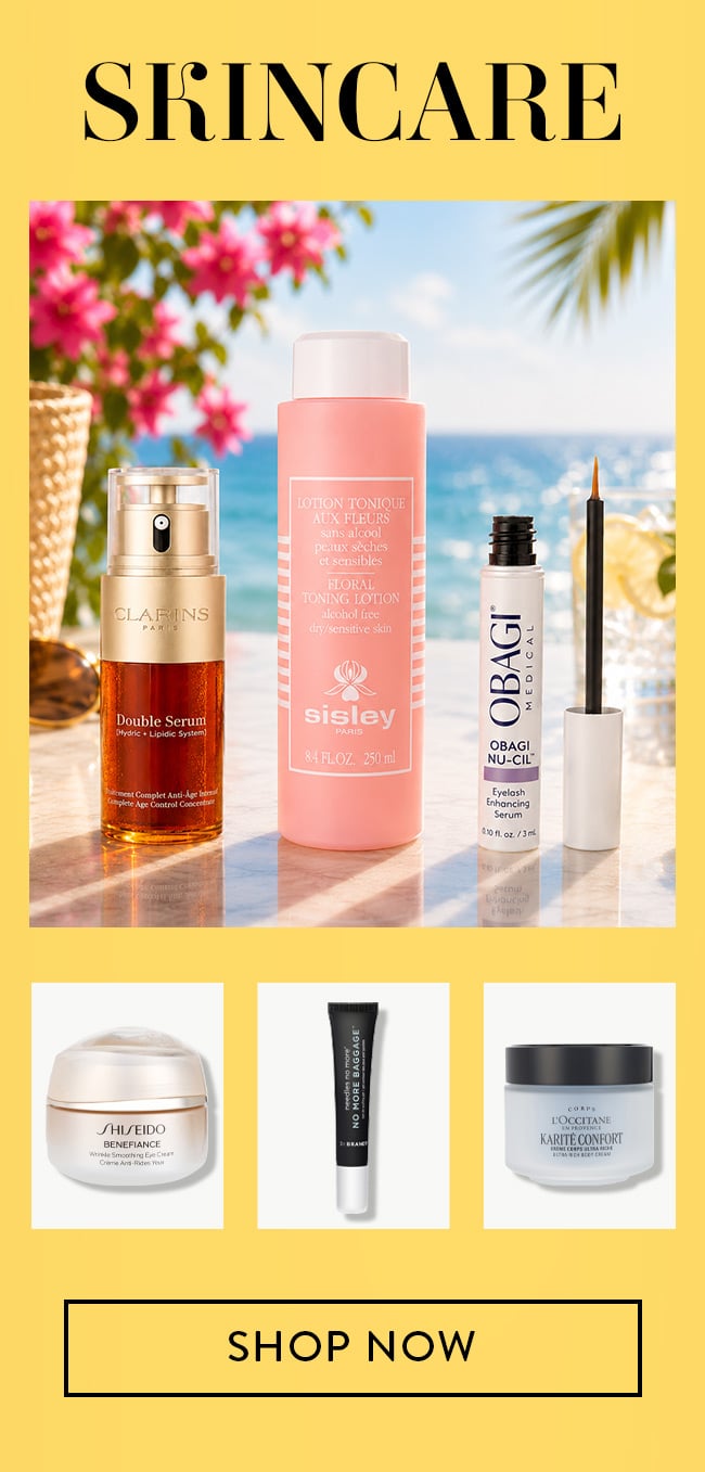 Skincare. Shop Now