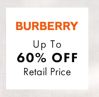 Burberry Up To 60% Off Retail Price