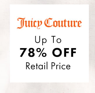 Juicy Couture Up To 78% Off Retail Price