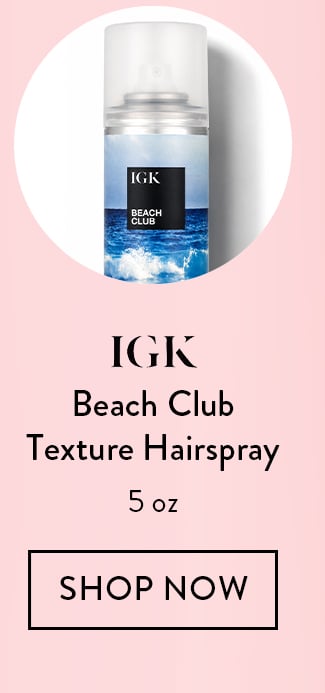 IGK Beach Club Texture Hairpray 5 oz. Shop Now