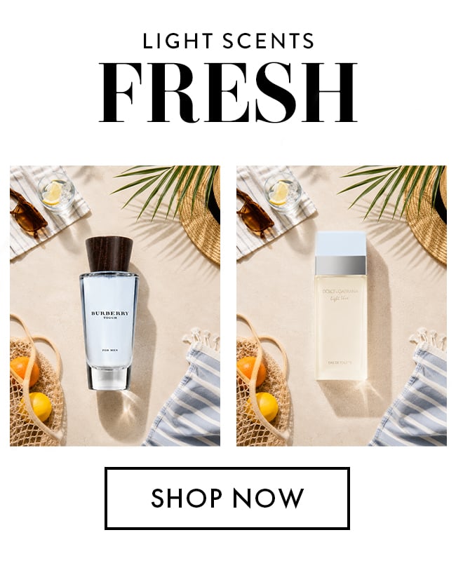 Light Scents Fresh. Shop Now