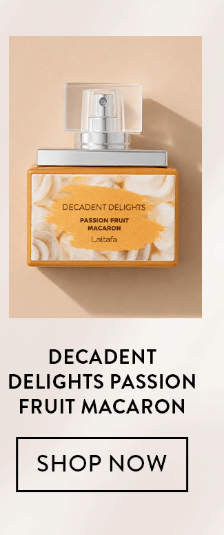 Decadent Delights Passion Fruit Macaron. Shop Now
