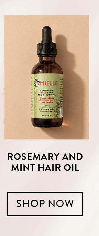 Rosemary and Mint Hair Oil. Shop Now