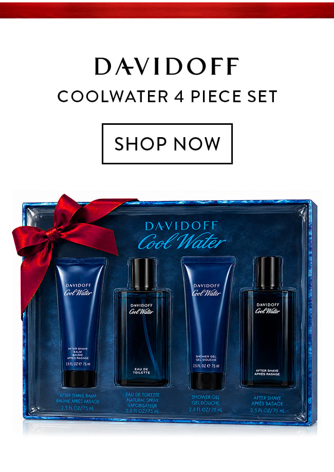 Davidoff Coolwater 4 Piece Set. Shop Now