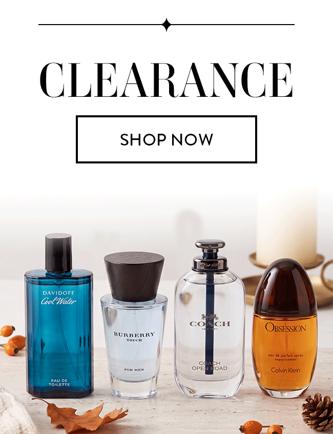 Clearance. Shop Now