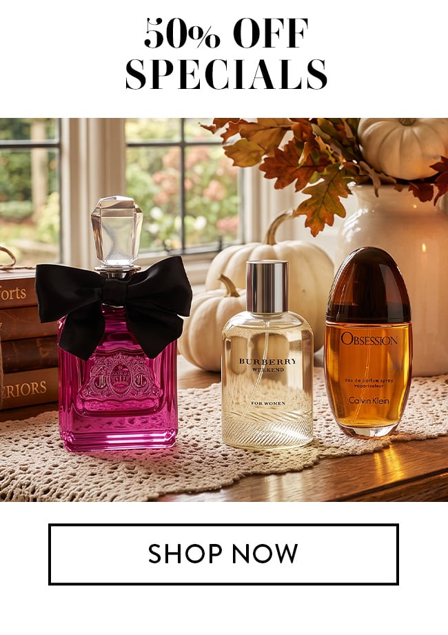 50% Off Specials. Shop Now