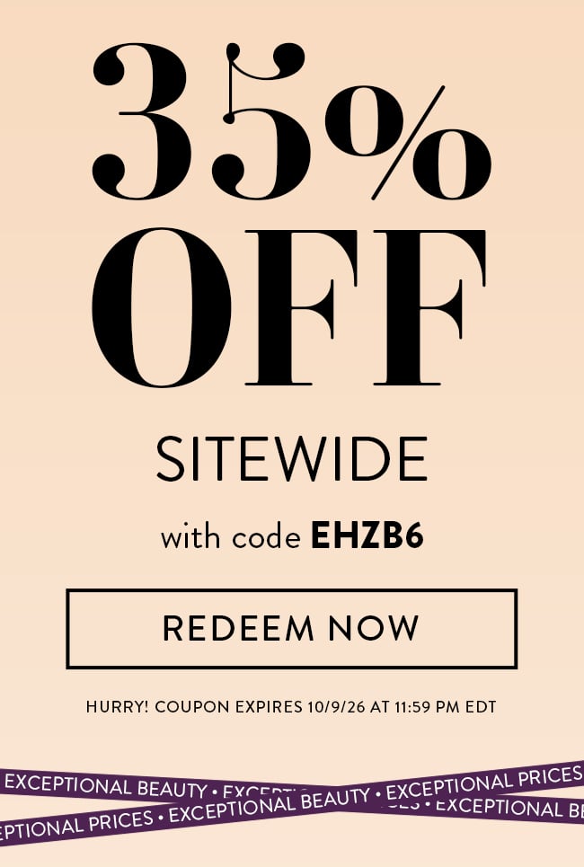 35% Off Sitewide with code EHZB6. Redeem Now. Hurry! Coupon expires 10/9/26 at 11:59 PM EDT