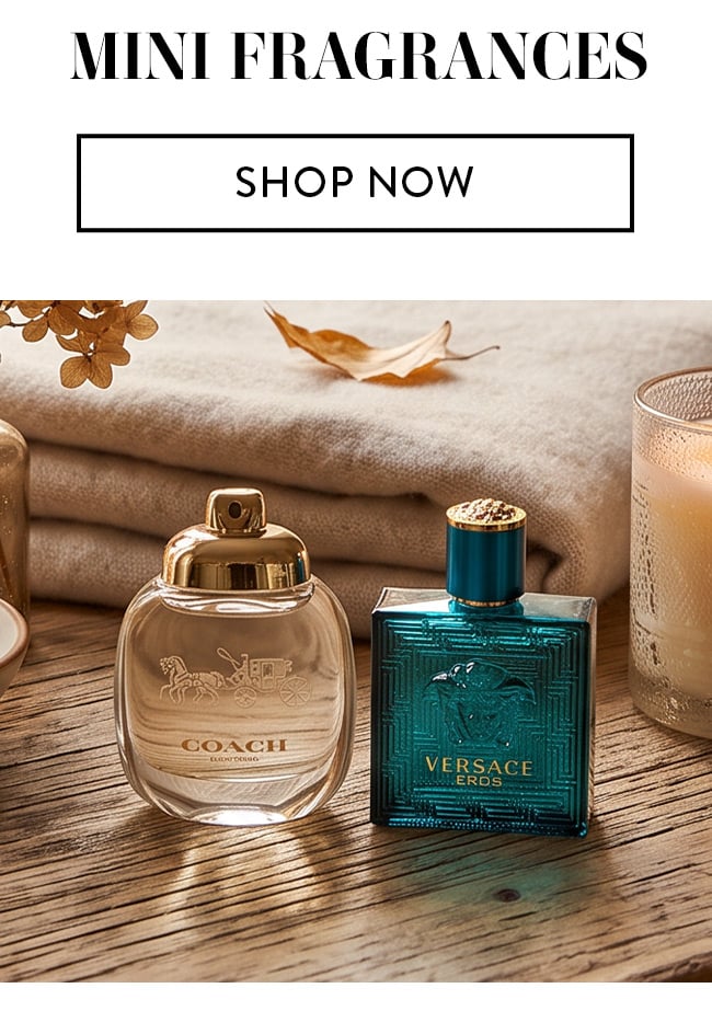 Mini Fragrances. Shop Now