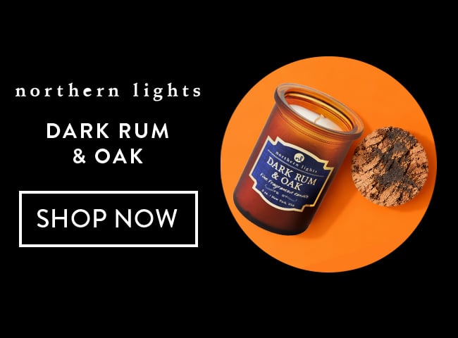 Northern Lights Dark Rum & Oak. Shop Now