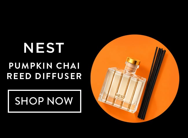 Nest Pumpkin Chai Reed Diffuser. Shop Now