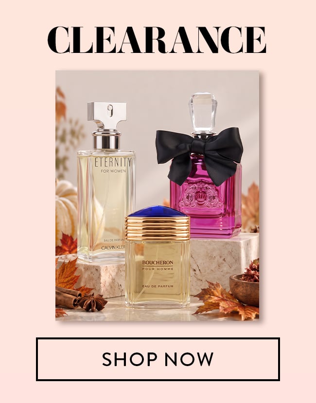 Clearance - Shop Now