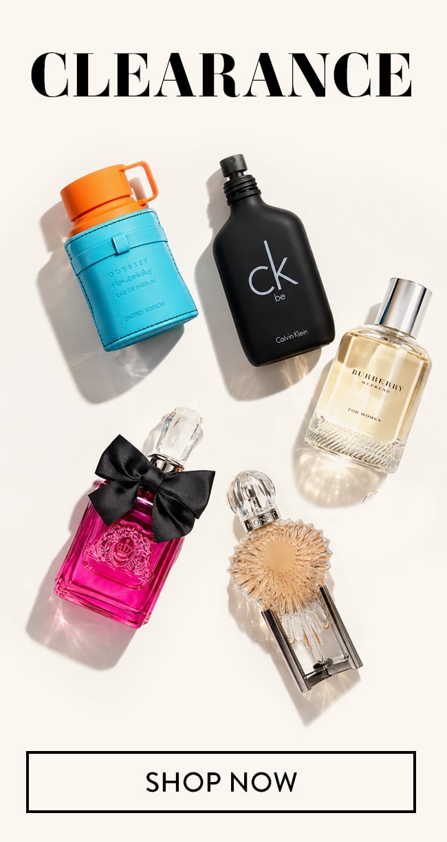 Clearance. Shop Now