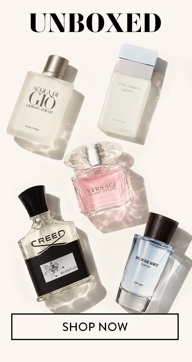 Unboxed. Shop Now