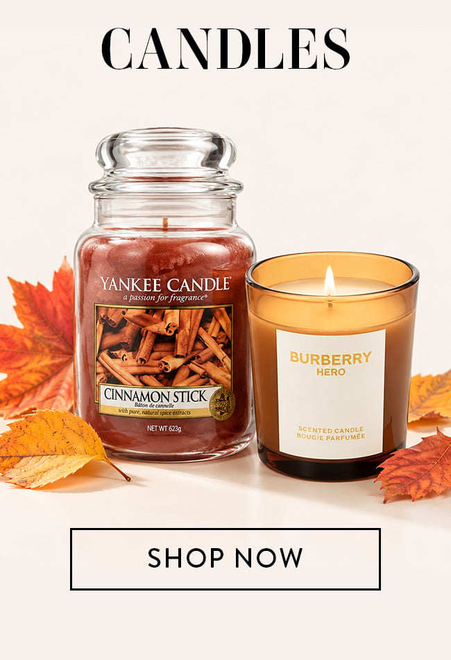Candles. Shop Now