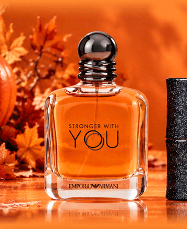 Bottles of Various Fragrances