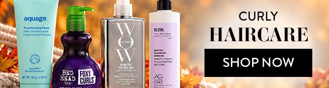 Curly Haircare. Shop Now