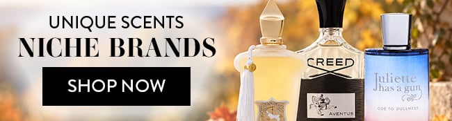 Unique Scents. Niche Brands. Shop Now