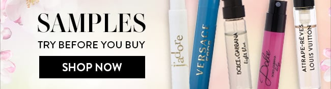Samples. Try Before You Buy. Shop Now