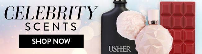 Celebrity Scents. Shop Now