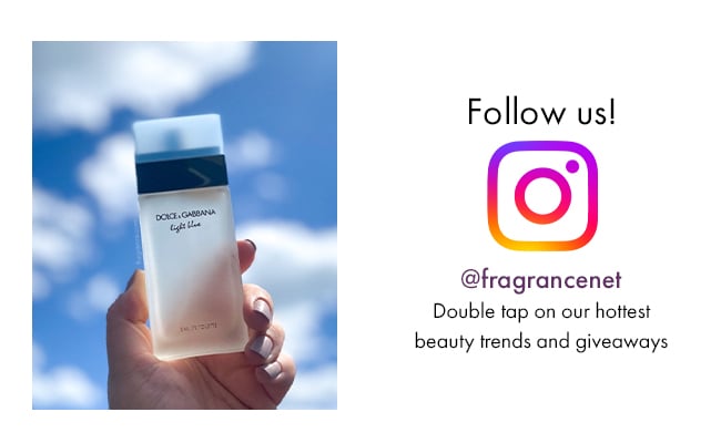 Follow us on Instagram! @fragrancenet. Double tap on our hottest beauty trends and giveaways