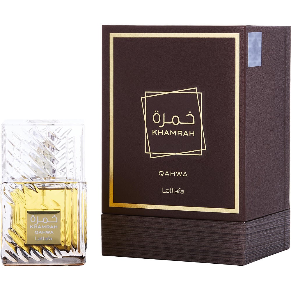 Lattafa Khamrah Qahwa Eau De Parfum Spray 3.4 oz