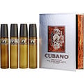 Cubano Variety 4 Piece Variety With Cubano Gold, Silver, Bronze & Copper And All Are Eau De Toilette Spray 2 oz for men