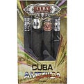 Cuba Variety 4 Piece Variety With Cuba Black, Brown, Green, & Grey & All Are Eau De Toilette Spray 35 ml for men