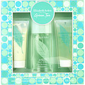 Green Tea Eau De Parfum Spray 3.3 oz & Body Lotion 3.3 oz & Shower Gel 3.3 oz for women