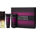 Fujiyama Gentleman Eau De Toilette Spray 3.3 oz & Aftershave Balm 3.3 oz & Shower Gel 3.3 oz for men