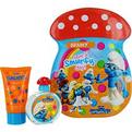 Smurfs 2 Piece Brainy Smurf Tin Can Set Includes Eau De Toilette Spray 1.7 oz & Bubble Bath 2.5 oz for unisex