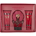 Nicki Minaj Minajesty Eau De Parfum Spray 3.4 oz & Body Lotion 3.4 oz & Shower Gel 3.4 oz for women