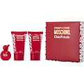 Moschino Cheap & Chic Petals Eau De Toilette 0.16 oz Mini & Body Lotion 0.8 oz & Shower Gel 0.8 oz for women