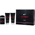 Carrera Black Eau De Toilette Spray 3.4 oz & Aftershave Balm 6.8 oz & Shower Gel 6.8 oz for men