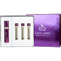 Judith Leiber Amethyst Eau De Parfum Refill 10 ml Mini (Three Pieces) & Refillable Purser (Empty) for women